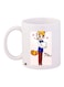Anime Printed Coffee Mug White/Brown/Blue