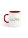 Eid Al Fitr Al-Mubark Printed Mug White/Red
