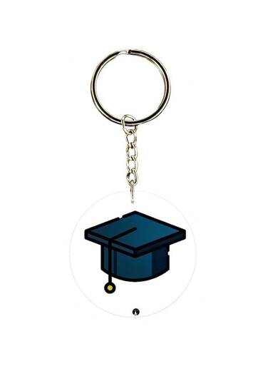 Cartoon Themed Single Sided Keychain