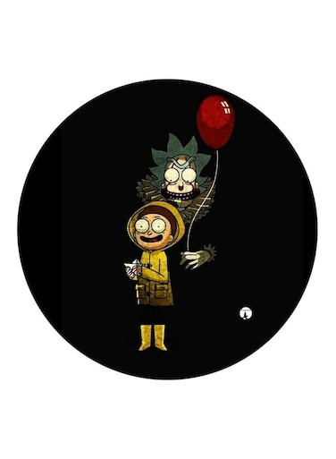 Cartoon Printed Fridge Magnet Black/Red/Yellow 5.5cm