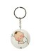 Double Sided Baby Printed Keychain