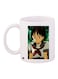 Girl Printed Coffee Mug White/Green/Red 11ounce