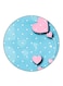 Hearts Printed Fridge Magnet Multicolour