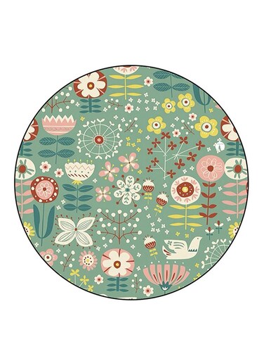Flowers Printed Fridge Magnet Multicolour