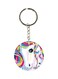 Unicorn Printed Keychain