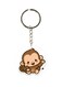 Monkey Printed Keychain