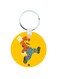 Super Mario Wooden Keychain