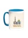 Congratulation Eid Al - Adha Printed Coffee Mug Turquoise/White 11ounce