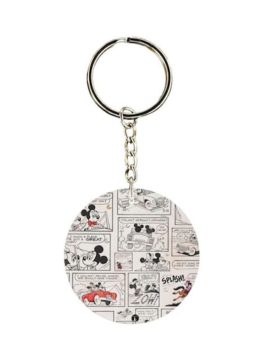 Mickey Mouse Printed Keychain