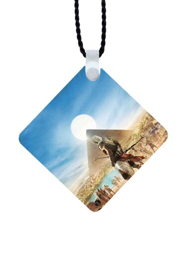 Assassin's Creed Printed Car Mirror Pendant