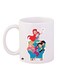 Anime Girls Printed Coffee Mug White/Red/Blue