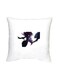 Mobile Legends Printed Decorative Cushion White/Black/Blue 16x16inch