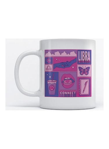 Mug Libra for Coffee and Tea White