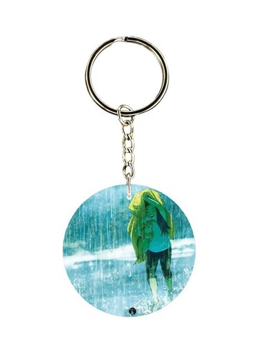 Cartoon Printed Keychain