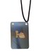 Adnan With Lina Printed Car Mirror Pendant