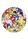 Video Game Super Smash Bros Printed Fridge Magnet Multicolour
