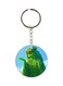 Animated Girl Printed Keychain