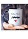 You Are Beautiful" Ceramic Coffee Mug in black
