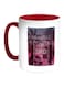 Enjoy The Summer Time Printed Coffee Mug Red/White/Purple 11ounce
