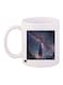 Night Sky Printed Coffee Mug White/Black/Grey Standard Size