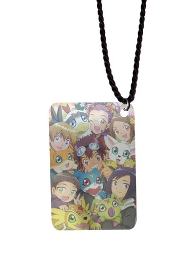 Digimon Printed Car Mirror Pendant