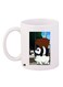 Cartoon Printed Coffee Mug White/Brown/Black