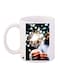 Firecrackers Printed Coffee Mug White/Black/Yellow 11ounce