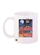Sonic Printed Mug White/Black/Red