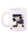 Anime Captain Majid Printed Mug White/Black/Purple Standard Size
