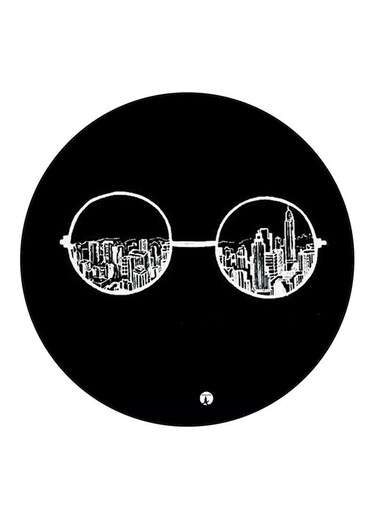 Glasses Printed Fridge Magnet Multicolour