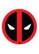 Deadpool Printed Fridge Magnet Multicolour