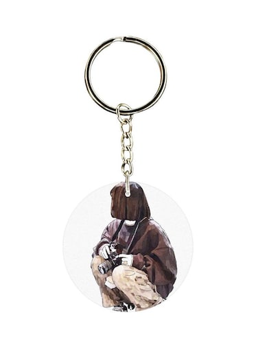 Cartoon Printed Keychain