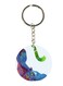 A Tiger Double Side Printed Keychain