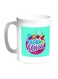 Back To School Printed Coffee Mug Green/White/Pink