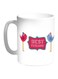 Best Friends Printed Coffee Mug White/Pink/Blue