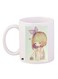 Anime Girl Printed Coffee Mug White/Green/Brown
