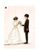 Cartoon Themed Metallic Plate White/Beige/Brown 20x15cm