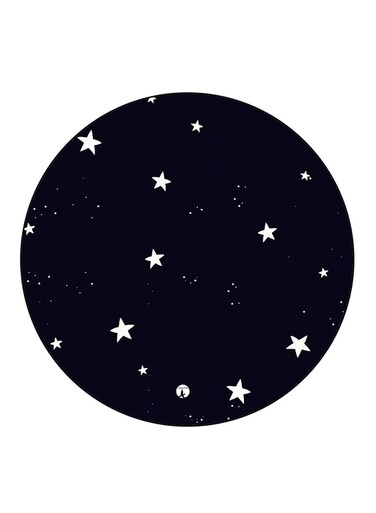 Stars Printed Fridge Magnet Multicolour