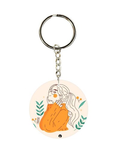 Character Printed Keychain