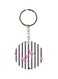 Flamingo Printed Single Sided Keychain