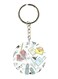 Random Things Printed Keychain