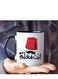 Creative Fez Hat &amp; Mustache Design Written in Arabic "You Are a Boss Arabic Quote Mug 