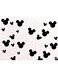 Metal Plate Of Disney Poster Pink/Black