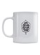 Arabic Quote Printed Ceramic Mug White/Black