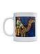 Camel Printed Mug Blue/White/Yellow