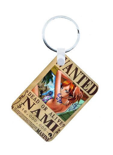 Anime Wooden Keychain
