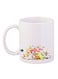 Digimon Printed Mug White/Pink/Yellow