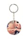 Double Sided Cartoon Printed Keychain