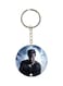 Uncharted Logo Printed Keychain Grey/Black/Silver