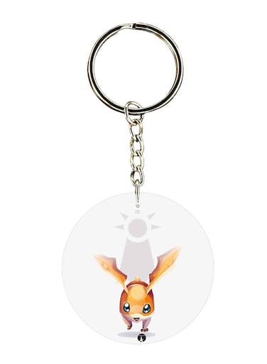 The Anime Digimon Printed Keychain